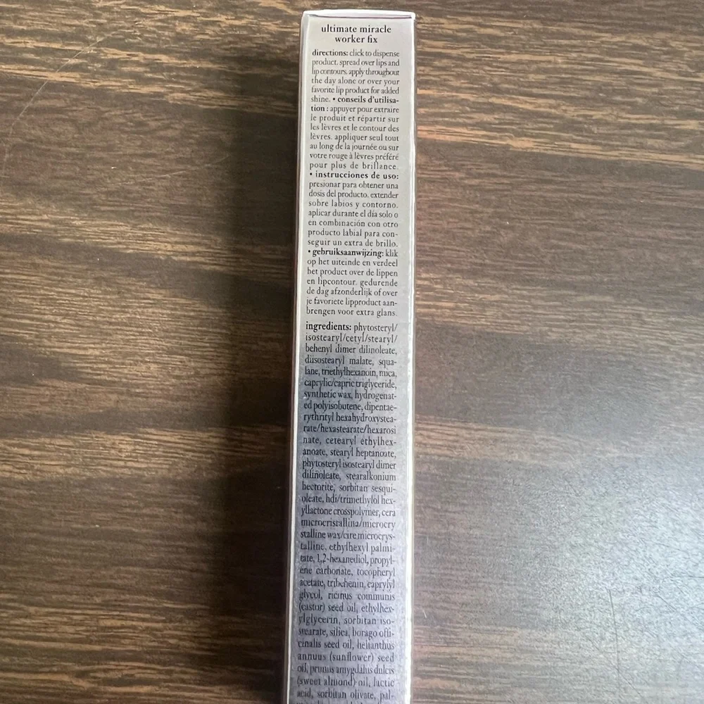 Philosophy Ultimate Miracle Worker Fix 0.06 oz Lip Serum Stick Brand New